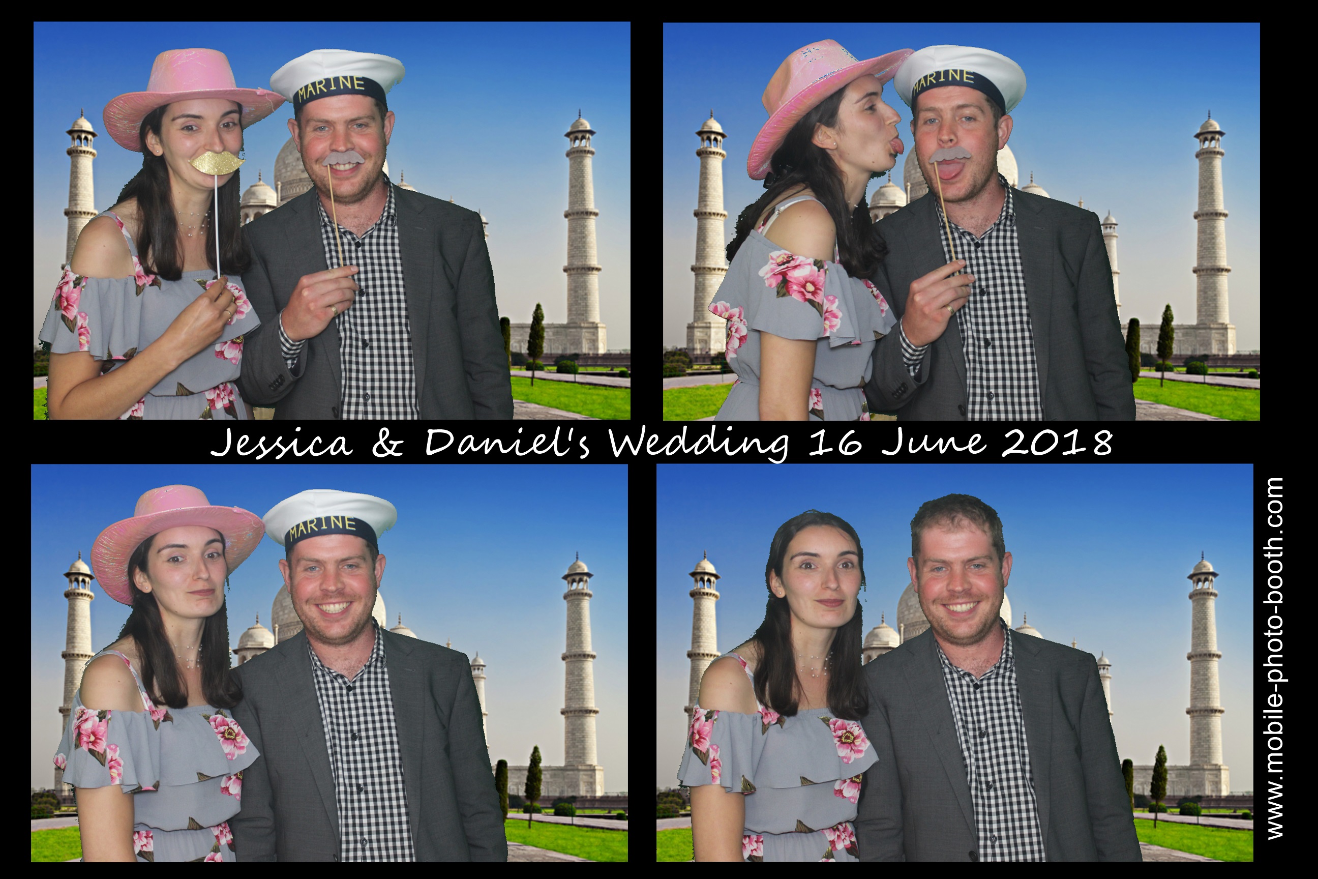 Jessica & Daniel | View more photos from the event at images.mobile-photo-booth.com/u/MobilePhotoBoothUK/Jessica-Daniel